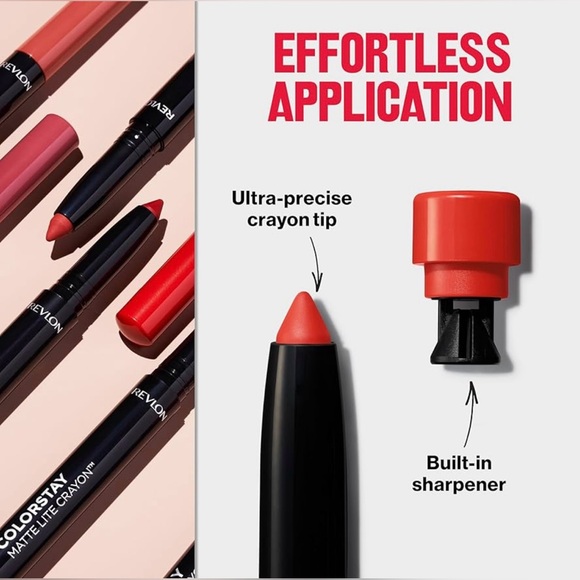 Revlon ColorStay Matte Lite Crayon - Mile High - Pink - New - Sealed - Picture 5 of 8